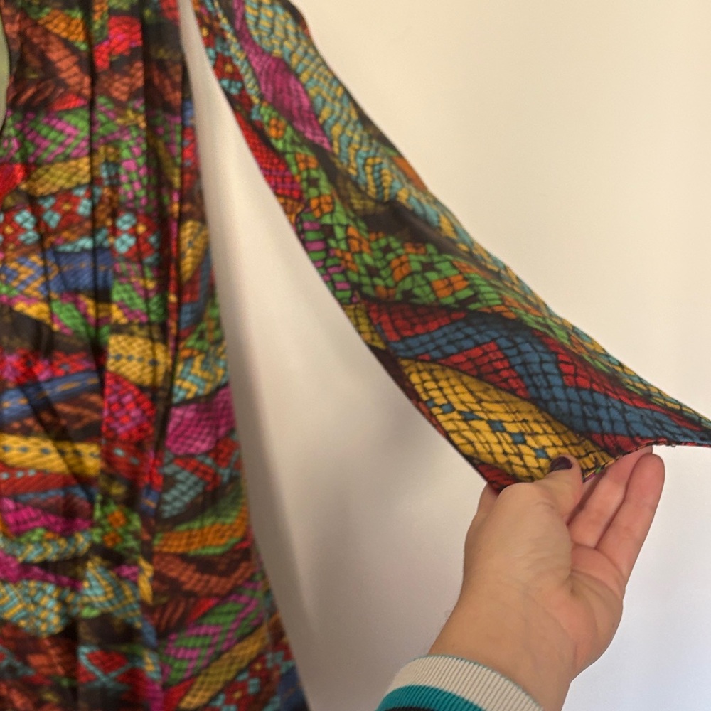 FARM Rio Colorful A-Line Skirt - Picture 3 of 12
